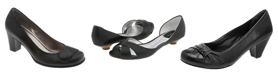 college black shoes for ladies