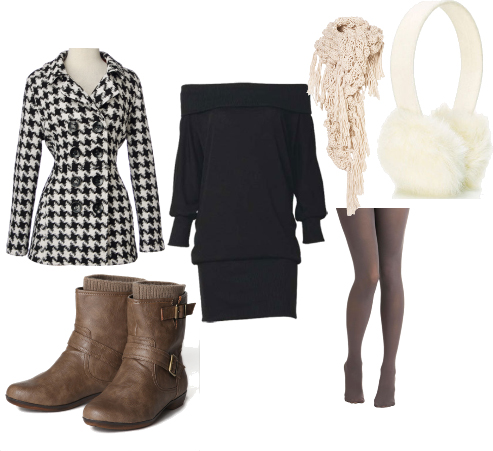 College girl cheap winter outfits