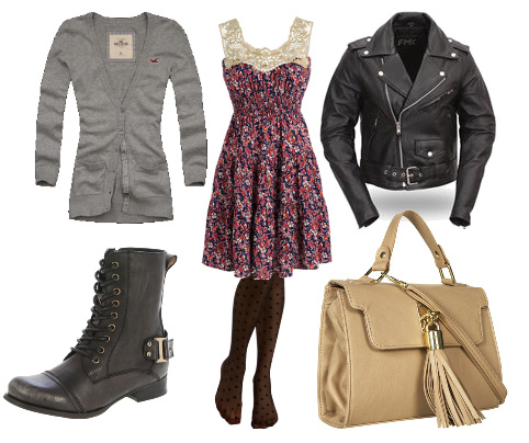 moto boot outfits