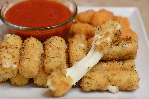 healthy mozzarella sticks