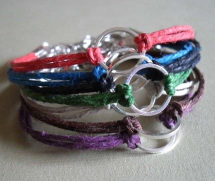 Ways to make hot sale bracelets with string