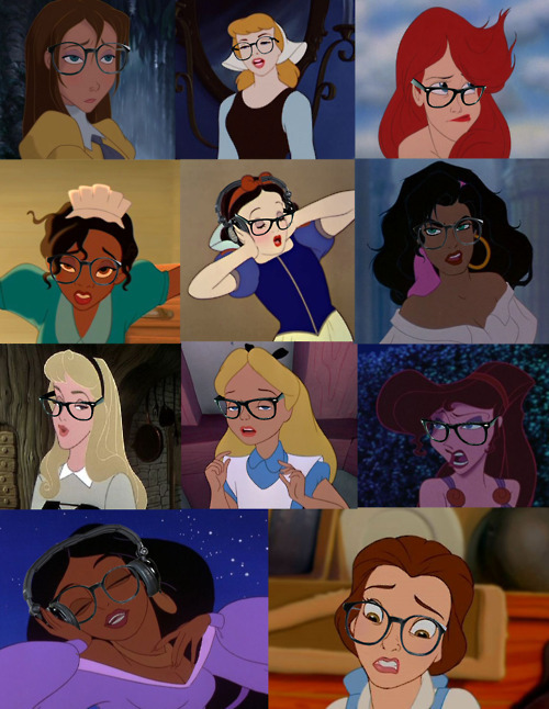 Hipster Disney Princesses