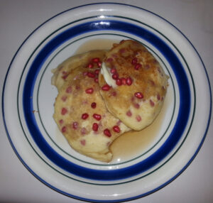 pomegranate pancakes