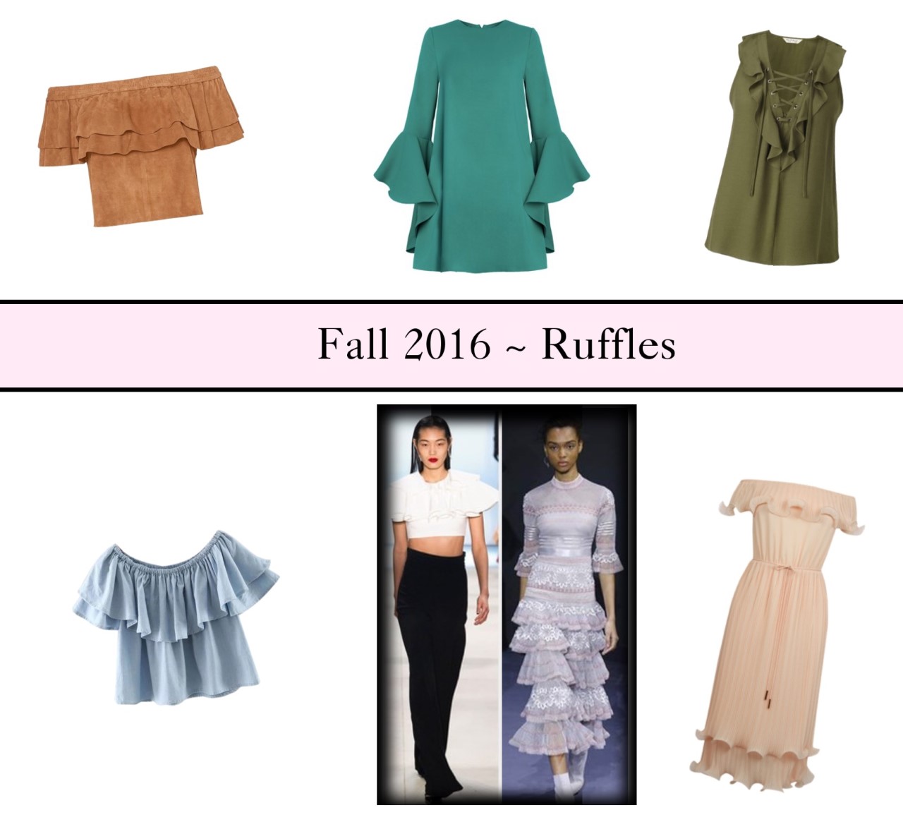 ruffles fashion