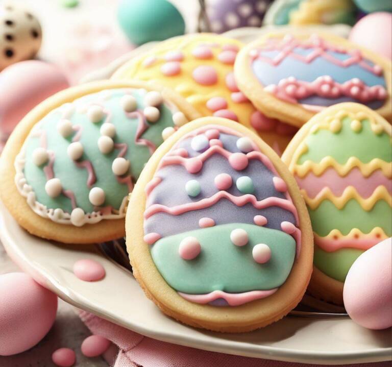 How to Bake Irresistible Easter Egg Sugar Cookies